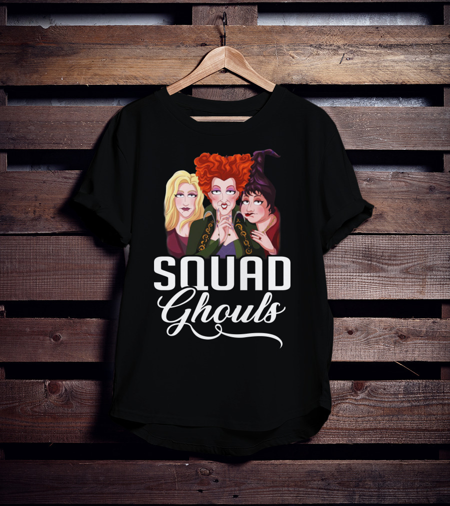 Squad Ghouls Sanderson Sisters Hocus Pocus T-Shirt