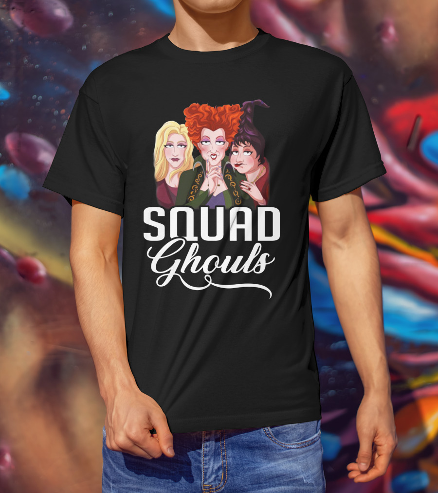 Squad Ghouls Sanderson Sisters Hocus Pocus T-Shirt