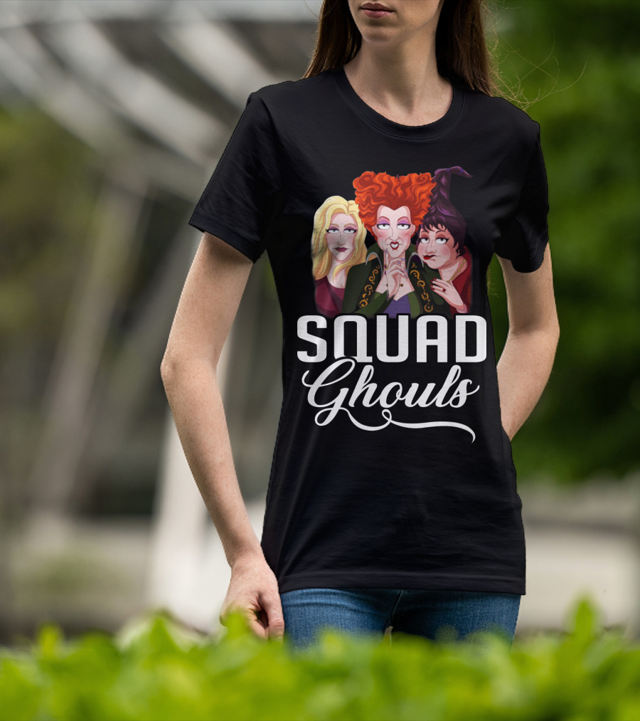 Squad Ghouls Sanderson Sisters Hocus Pocus T-Shirt