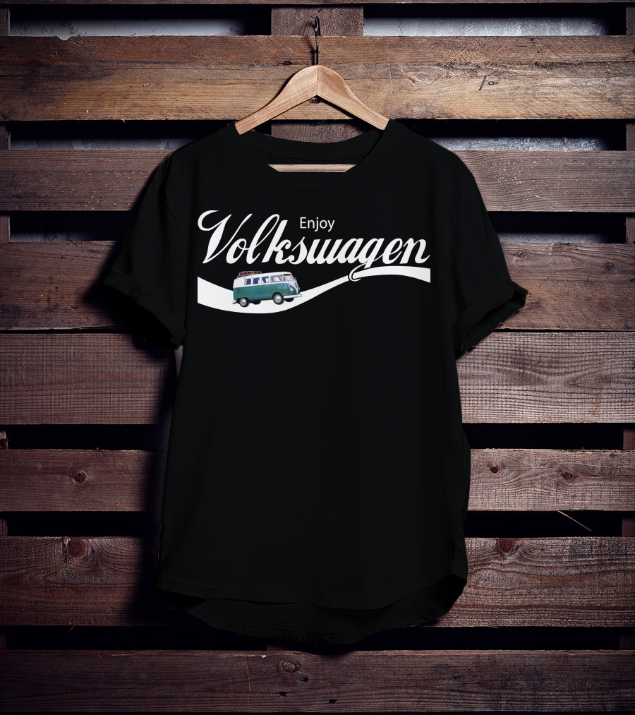 Enjoy Volkswagen Vintage Van T-Shirt