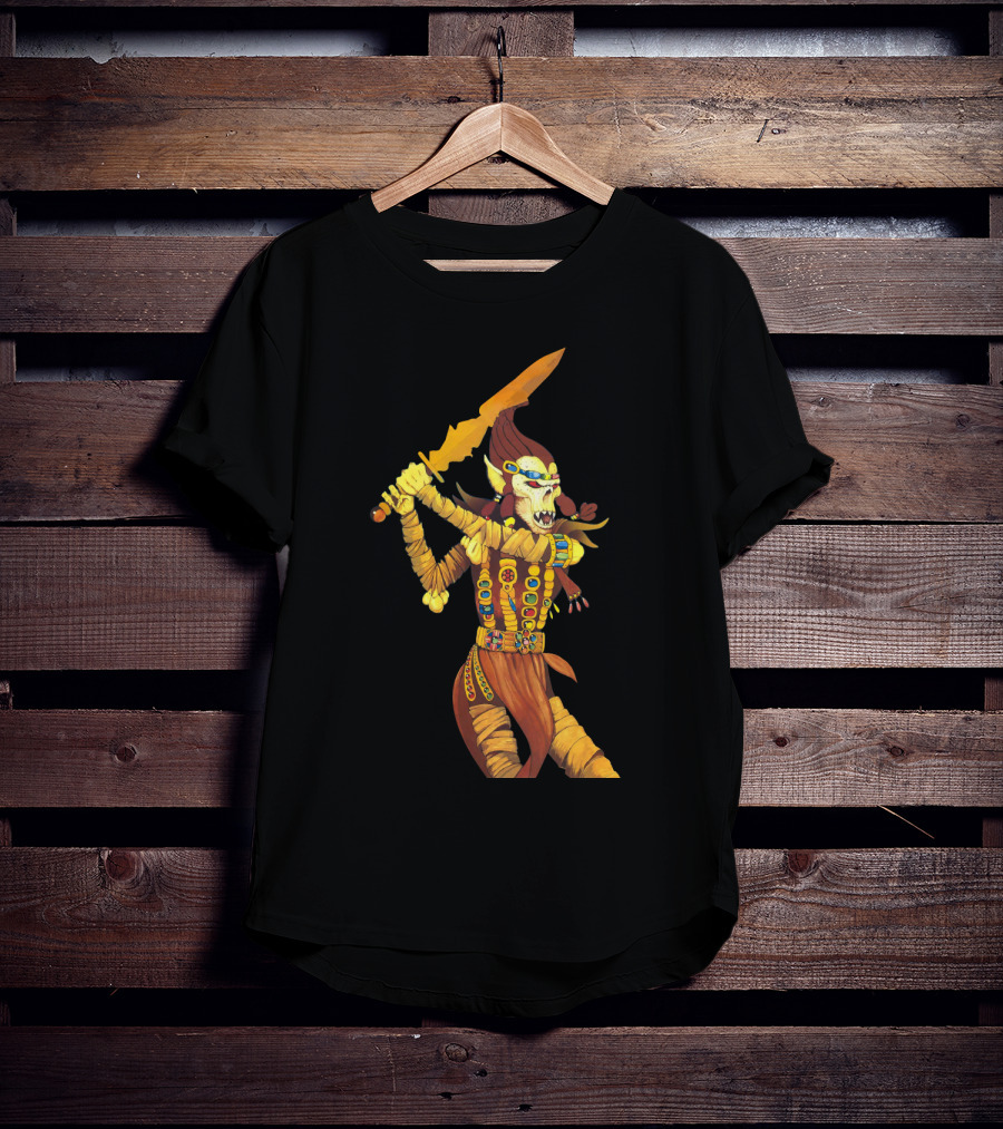 Fiend Folio Sword-Wielding Creature Fantasy T-Shirt