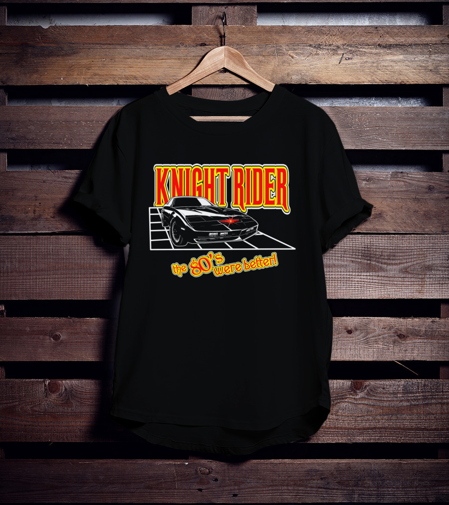 Knight Rider 80's Were Better Retro Car T-Shirt