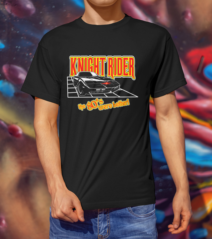 Knight Rider 80's Were Better Retro Car T-Shirt