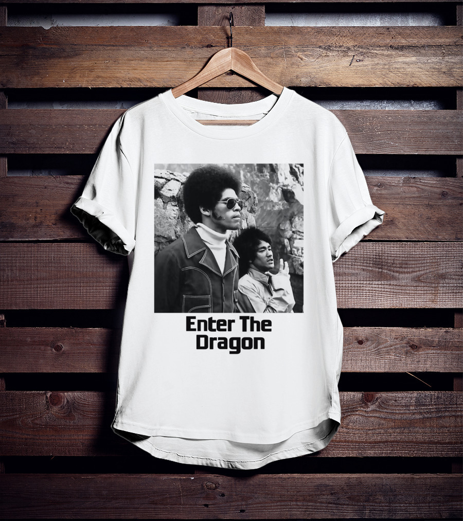Enter The Dragon Bruce Lee Vintage Scene T-Shirt