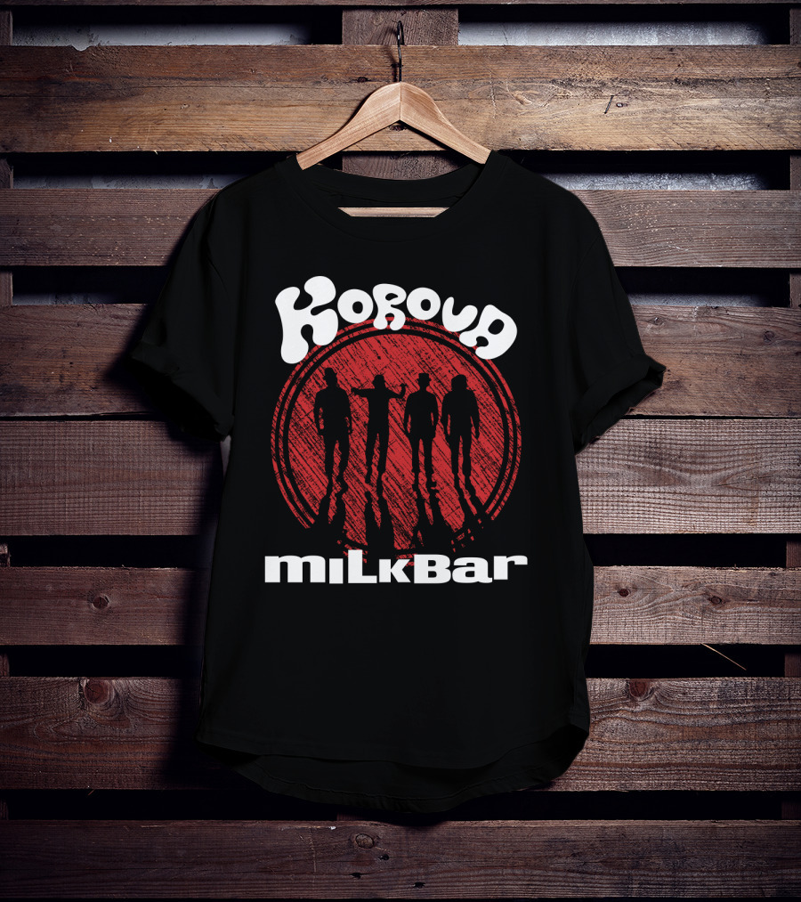 Korova Milkbar A Clockwork Orange Silhouette Circle T-Shirt