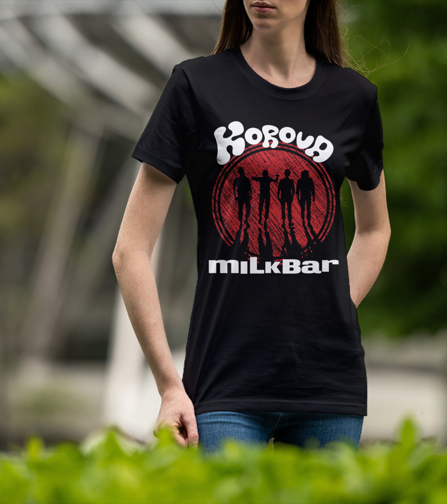 Korova Milkbar A Clockwork Orange Silhouette Circle T-Shirt