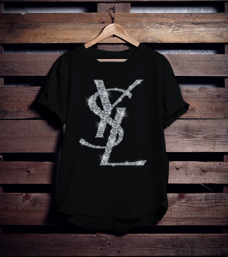 YSLT Diamond Lettering T-Shirt