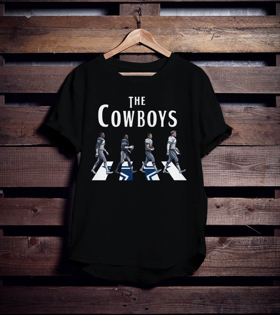 The Cowboys Football Abbey Road Homage T-Shirt