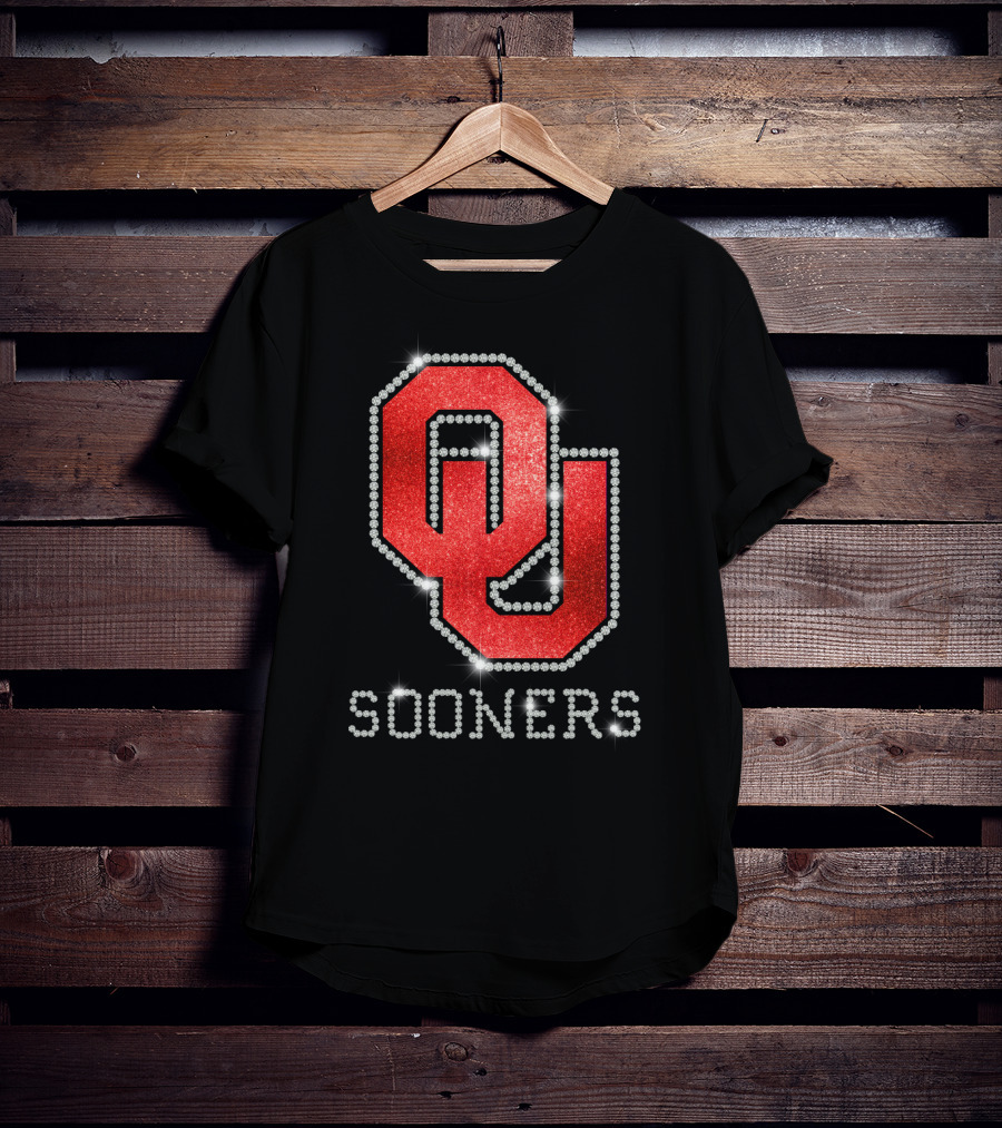 OU Sooners Sparkling Logo 1212 T-Shirt