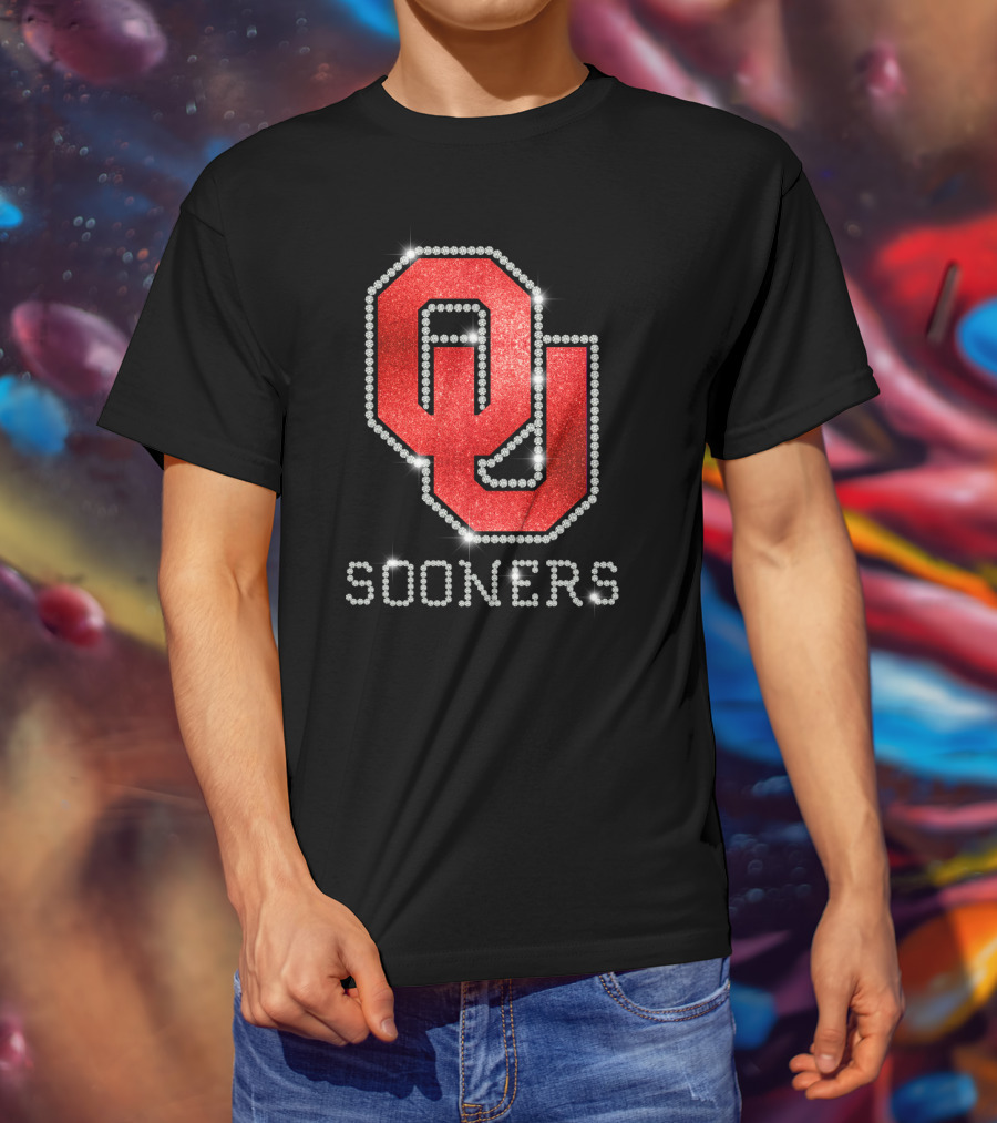 OU Sooners Sparkling Logo 1212 T-Shirt
