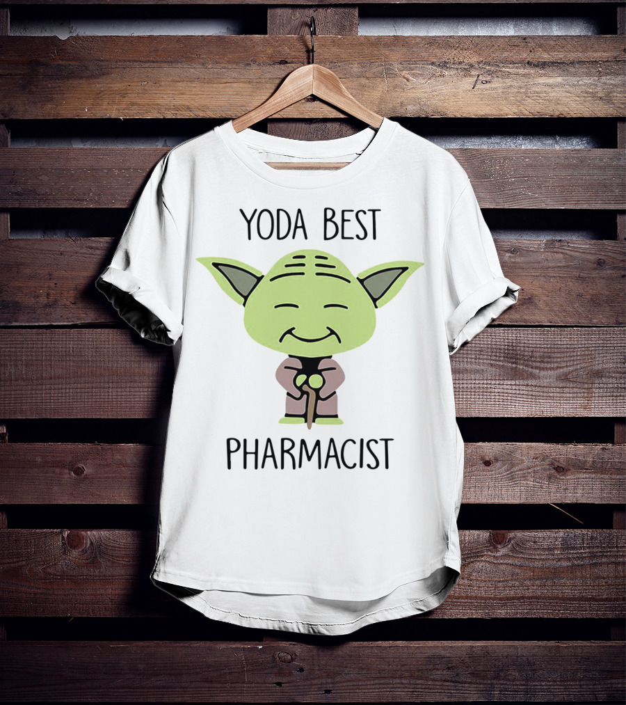 Yoda Best Pharmacist Baby Yoda T-Shirt