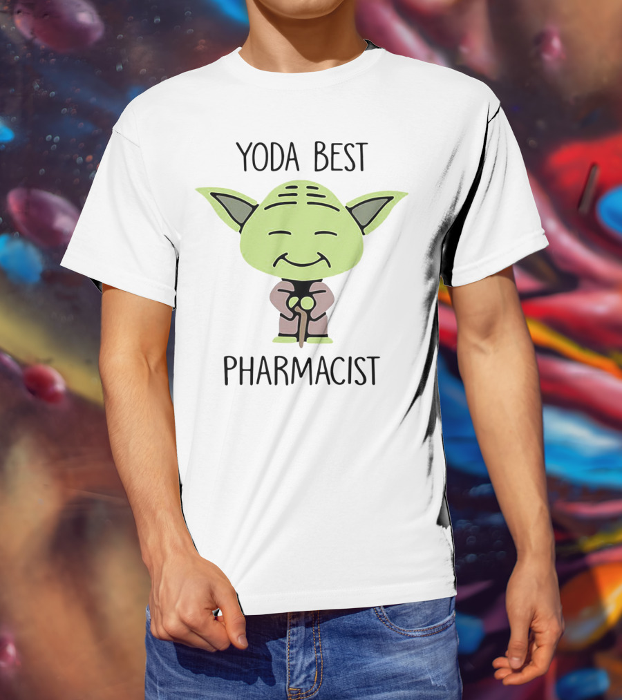 Yoda Best Pharmacist Baby Yoda T-Shirt