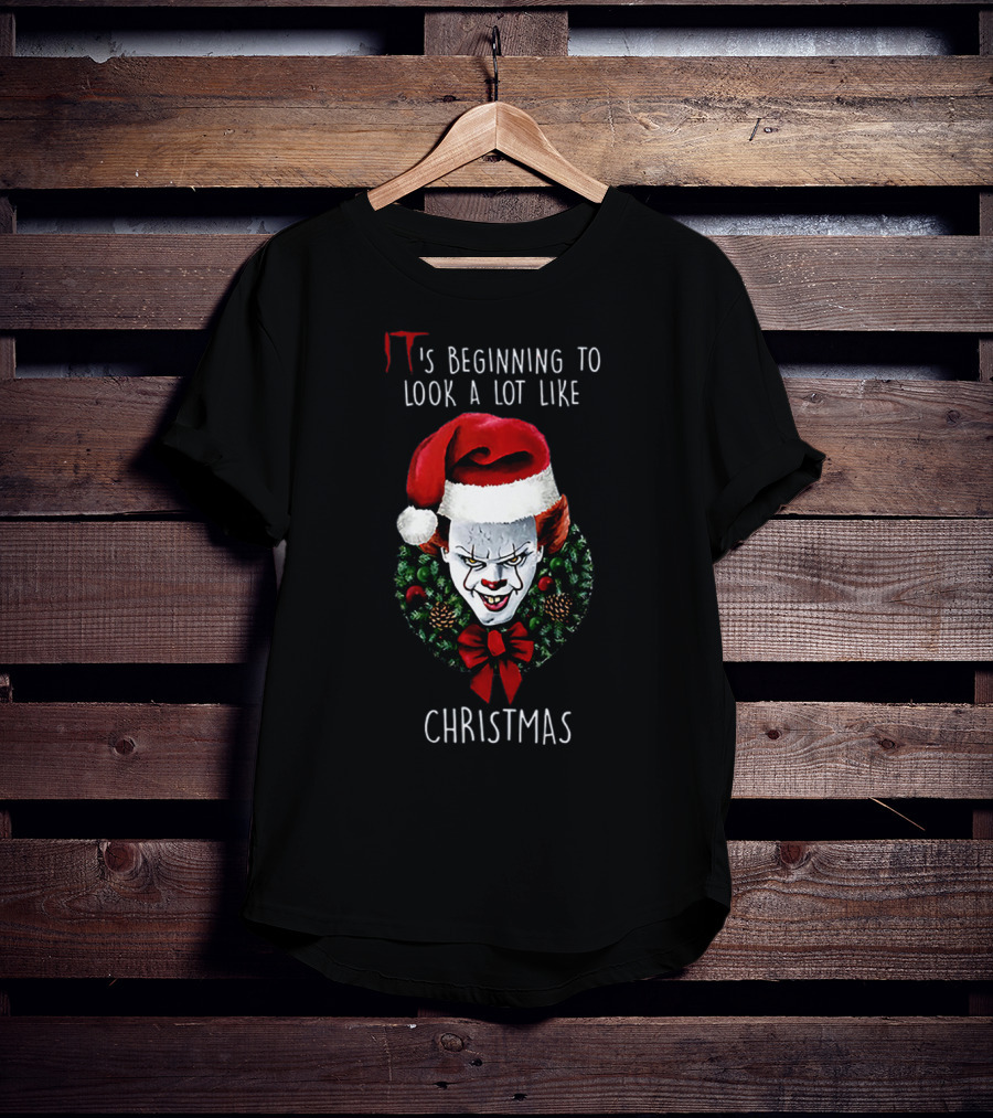 Pennywise It's Beginning To Look A Lot Like Christmas T-Shirt