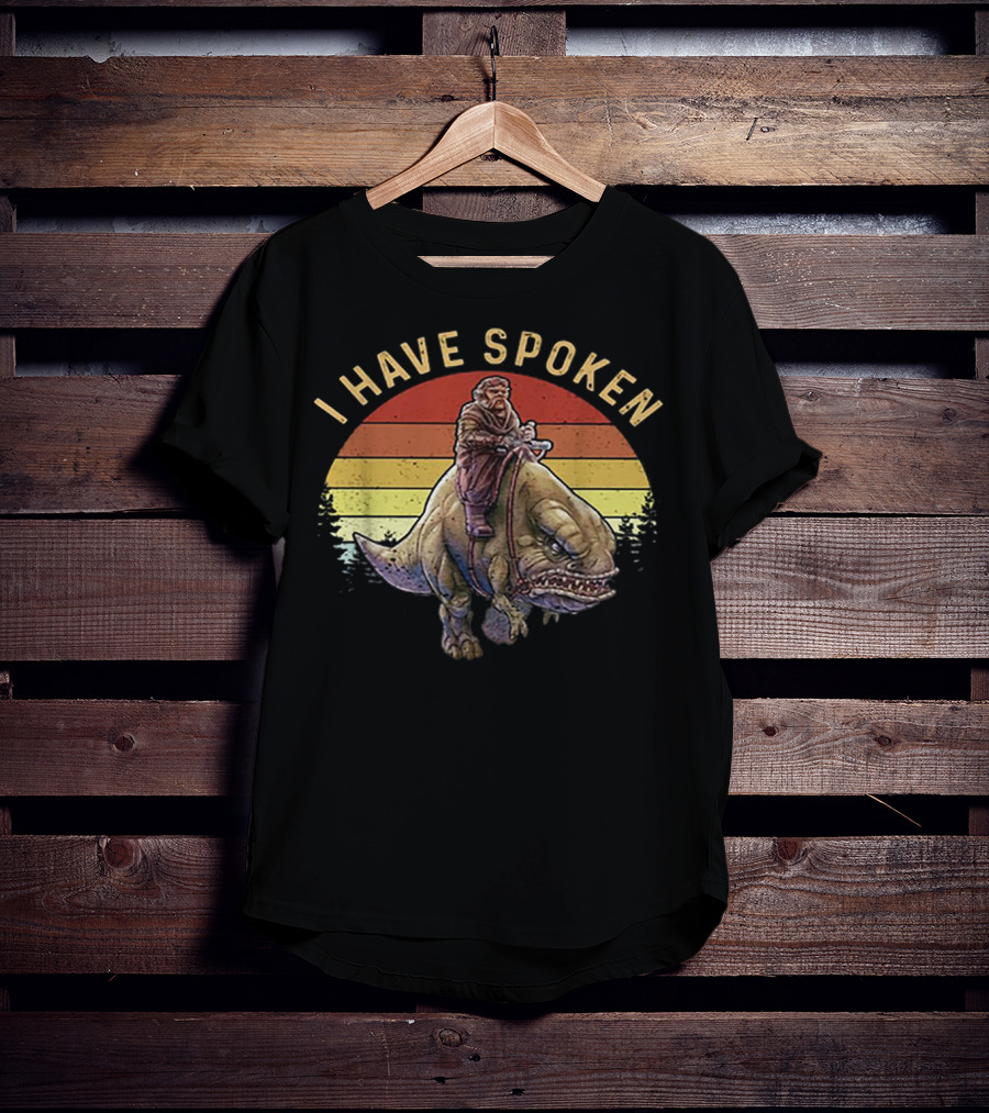 Kuill The Mandalorian I Have Spoken Retro Sunset T-Shirt