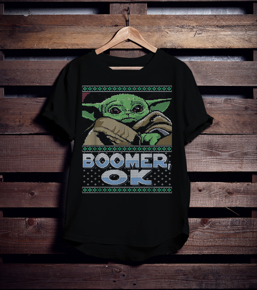 Star Wars Baby Yoda Boomer OK T-Shirt