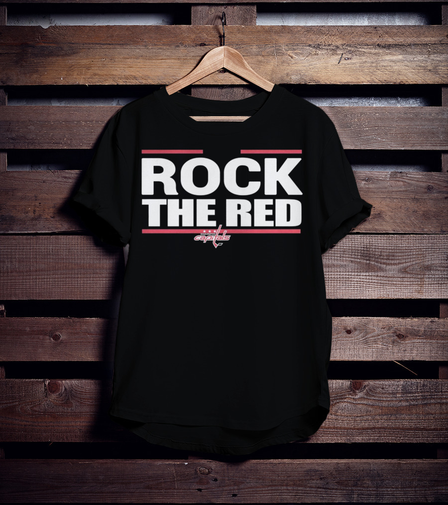 Rock The Red Capitals Hockey Enthusiast T-Shirt