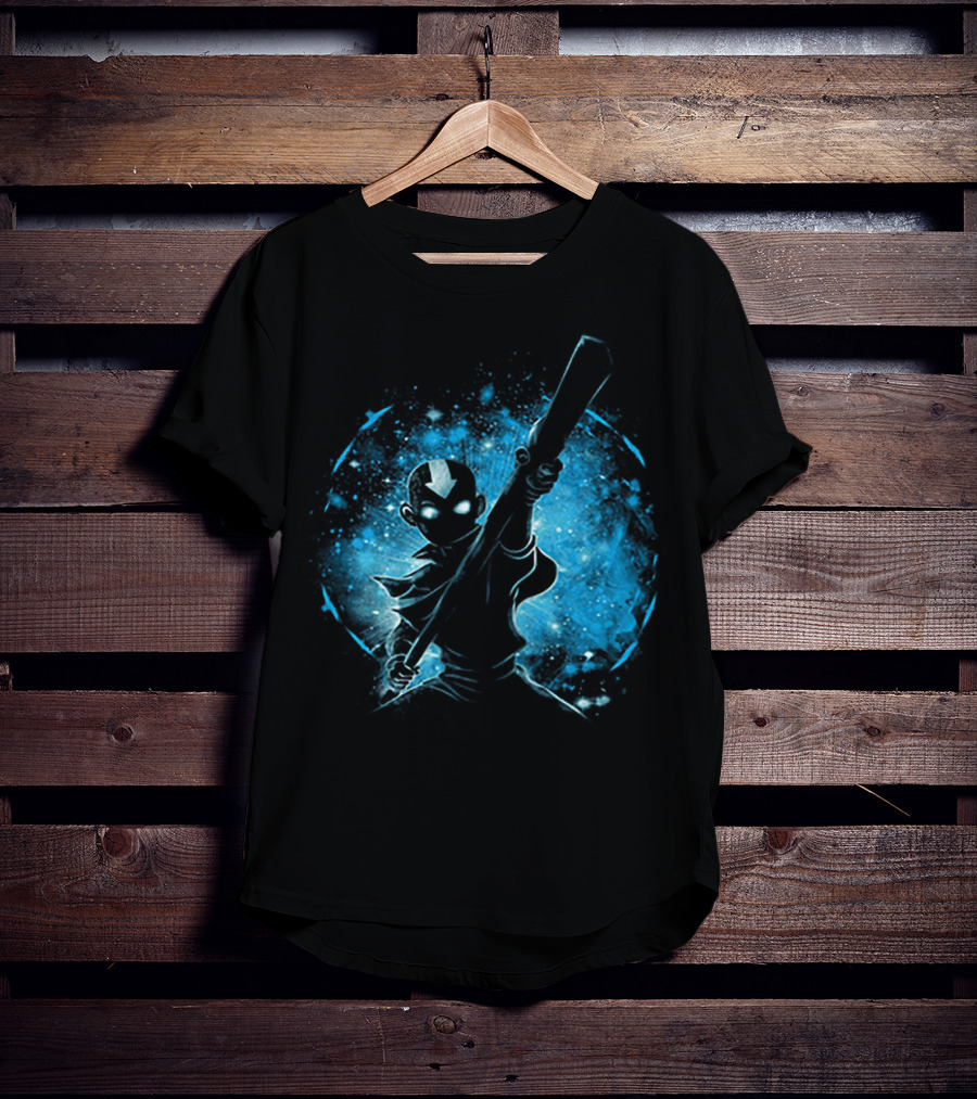 Aang Avatar Space Galaxy Adventure T-Shirt