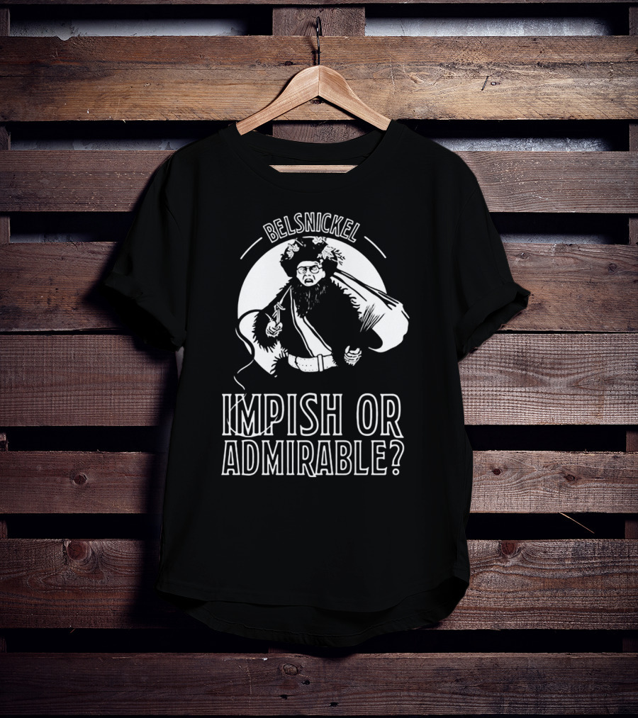 Belsnickel Impish Or Admirable Holiday Character T-Shirt