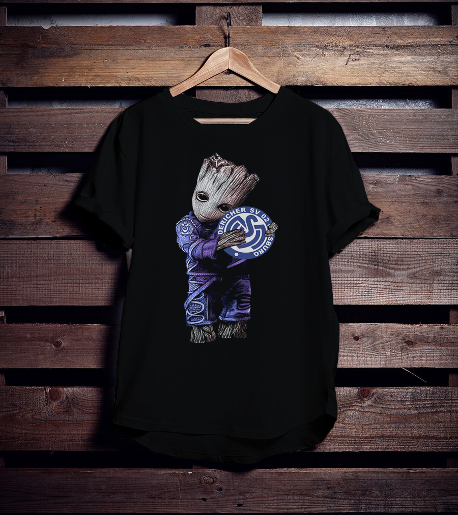Baby Groot Hugging MSV Duisburg T-Shirt