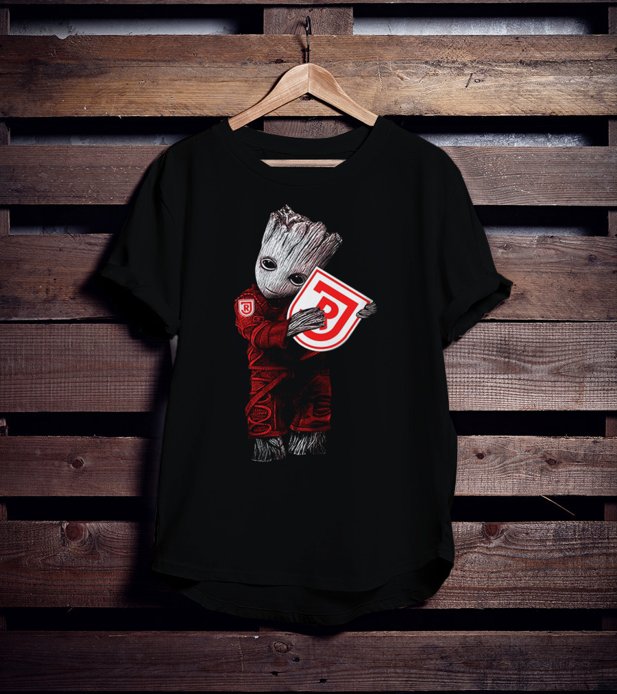 Baby Groot Hugging Jahn Regensburg T-Shirt