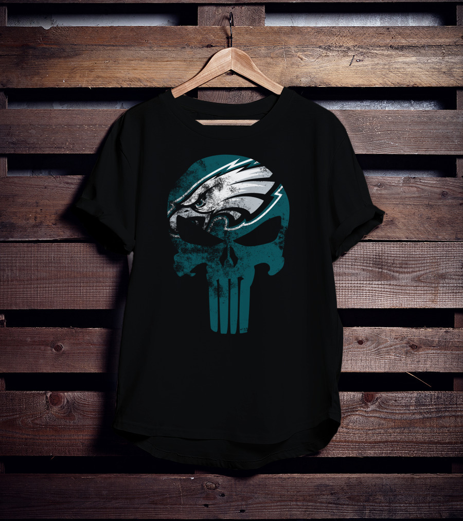 Eagles Skull Punisher T-Shirt
