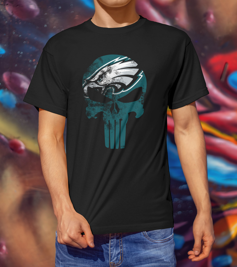 Eagles Skull Punisher T-Shirt