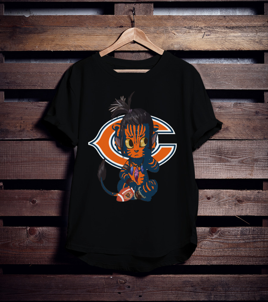 Chicago Bears Na'vi Character Football Avatar Bears T-Shirt