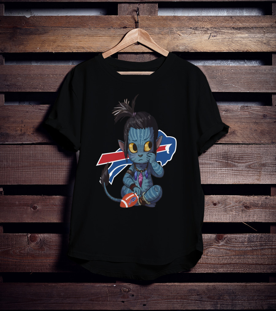 Avatar Bills Na'vi Football Buffalo Team Character Crossover T-Shirt