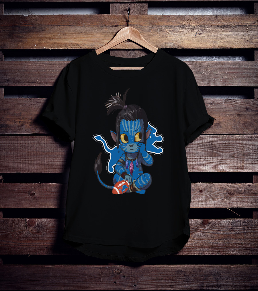 Avatar Lions Football Kid Fantasy Mashup T-Shirt