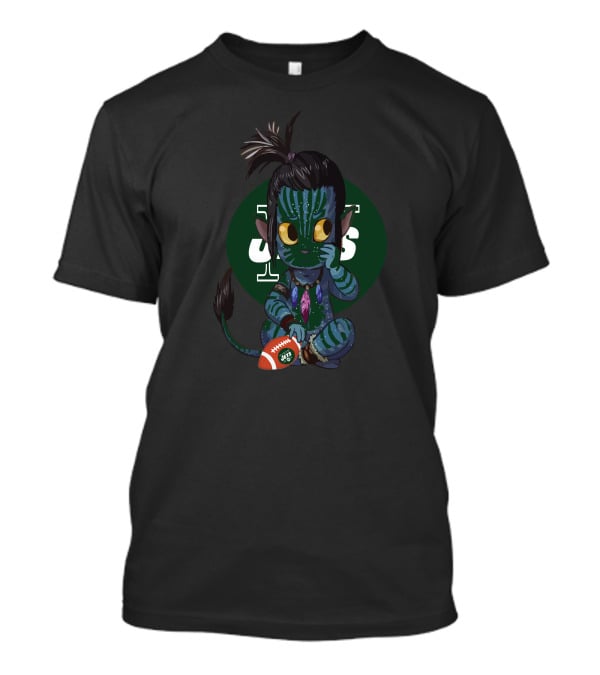 Avatar Jets Chibi Figure Holding Football T-Shirt