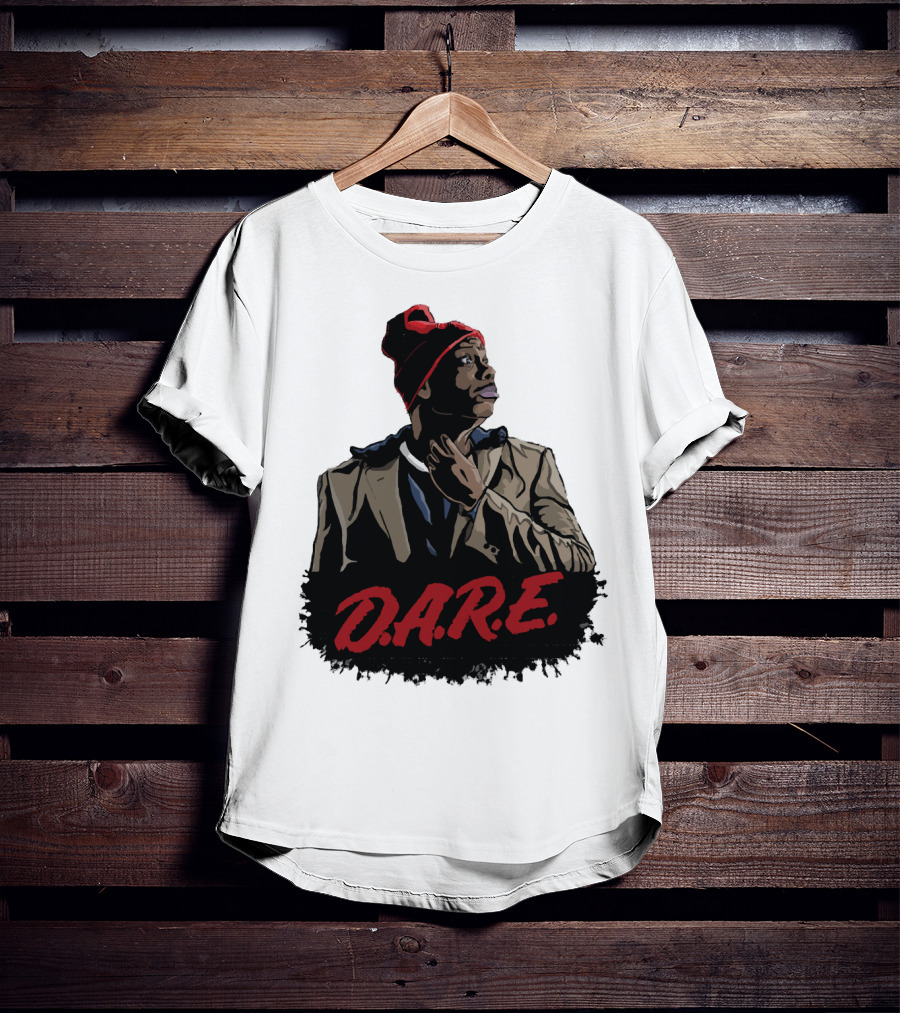 D.A.R.E Iconic Style Streetwear Beanie And Jacket T-Shirt