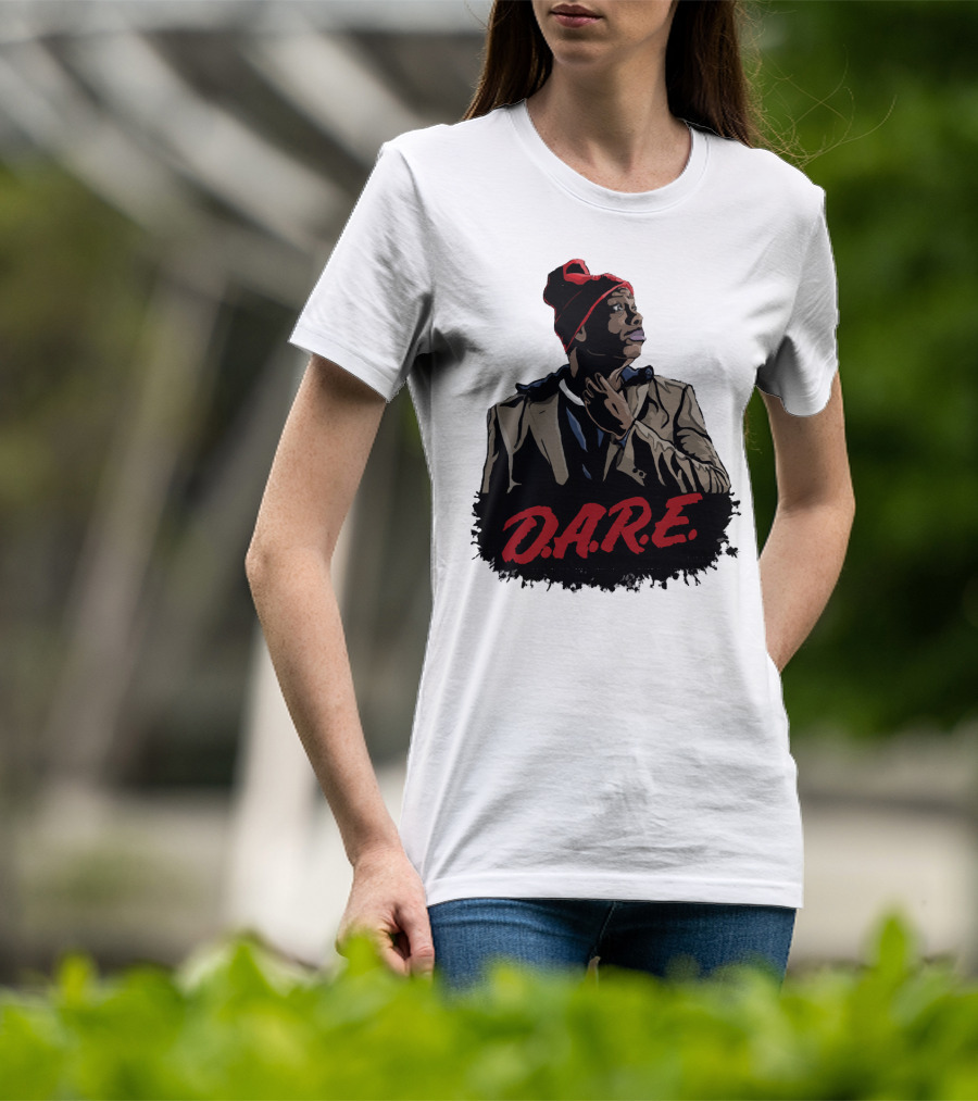 D.A.R.E Iconic Style Streetwear Beanie And Jacket T-Shirt
