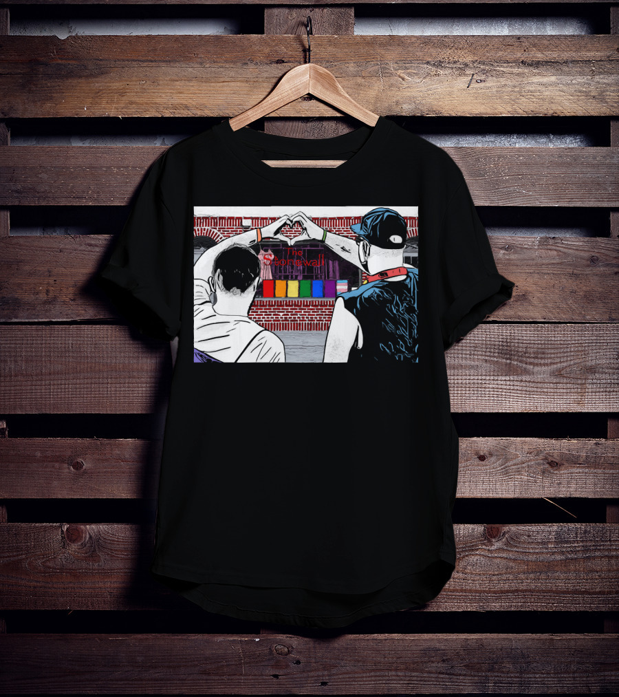 The Stonewall Pride Rainbow T-Shirt