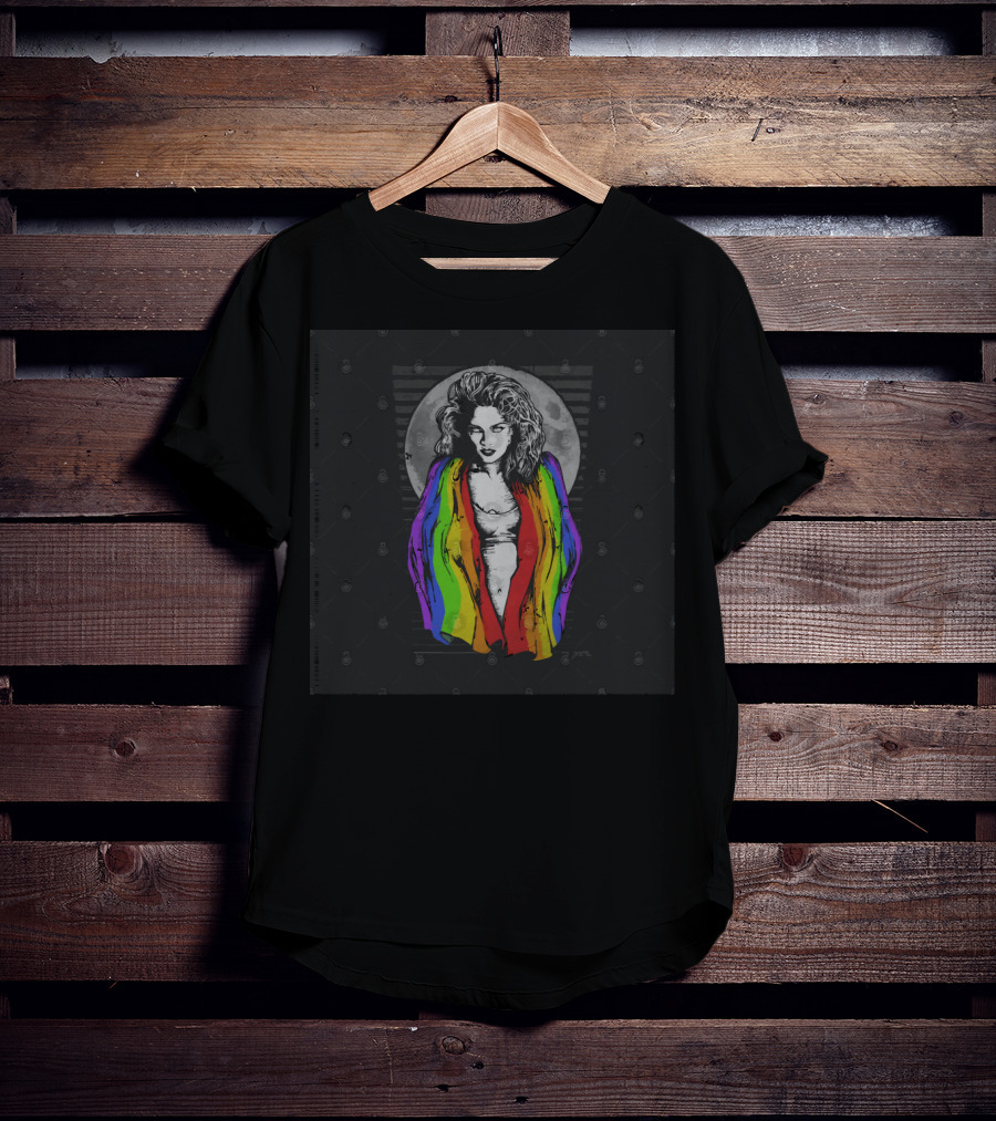 ROCK YOUR PRIDE Rainbow Moon Fashion T-Shirt