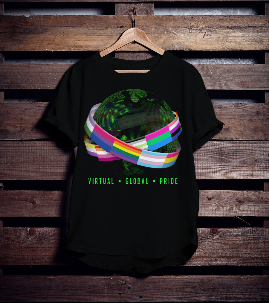 Virtual Global Pride Embracing Diversity Around The World T-Shirt
