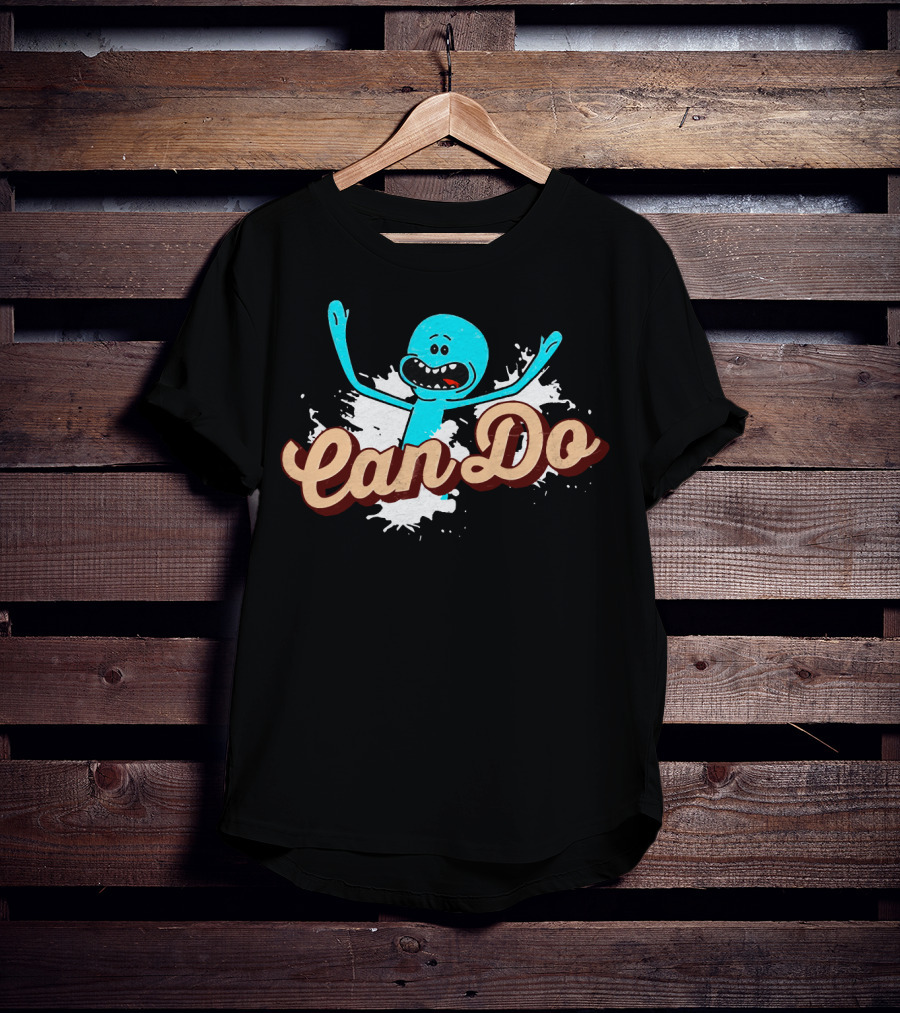 Mr. Meeseeks Can Do Script T-Shirt