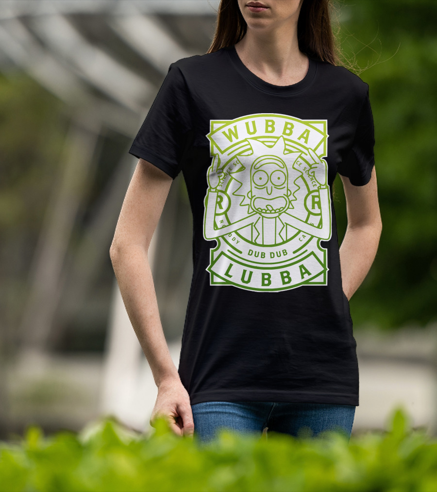 Wubba Lubba Dub Dub Rick Sanchez Science Madness T-Shirt