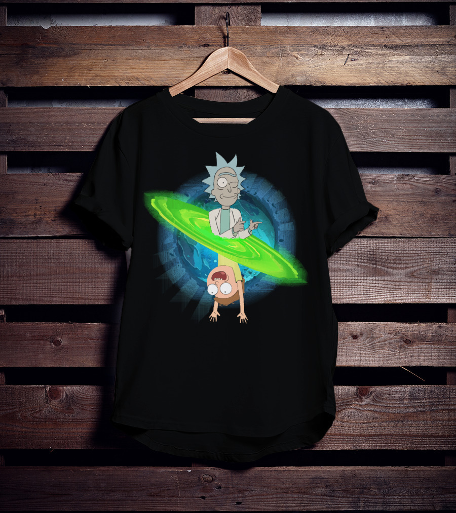 Rick Morty Portal Adventure T-Shirt