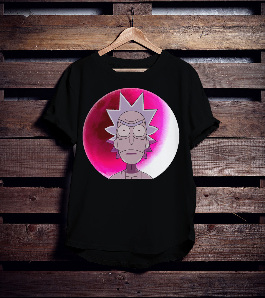 Samurai Rick Anime Crossover Style Expression T-Shirt