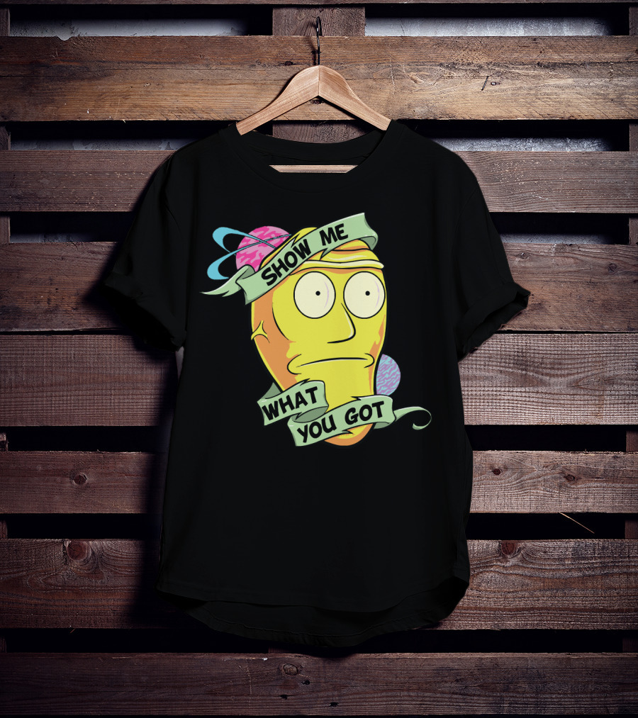 Show Me What You Got Head With Planets T-Shirt