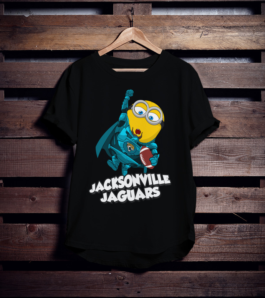 Jacksonville Jaguars Minion Football Adventure T-Shirt