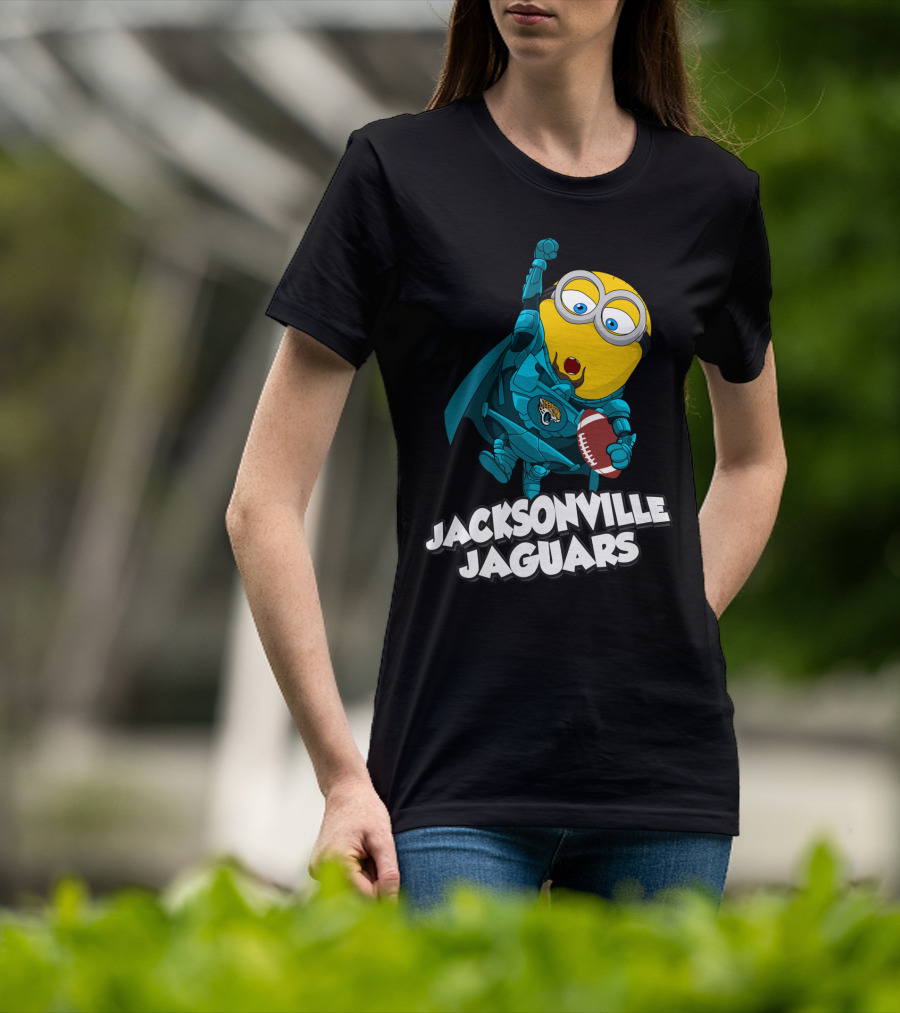 Jacksonville Jaguars Minion Football Adventure T-Shirt