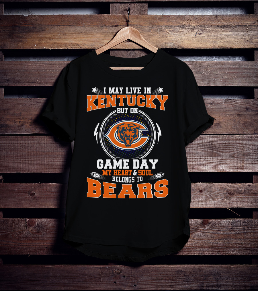 Kentucky Game Day My Heart & Soul Belongs To Bears T-Shirt