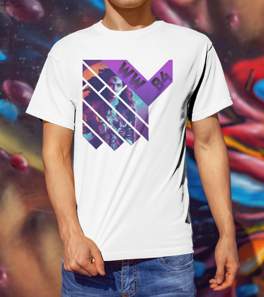 WW 1984 Woman Wonder 84 Comic Con T-Shirt