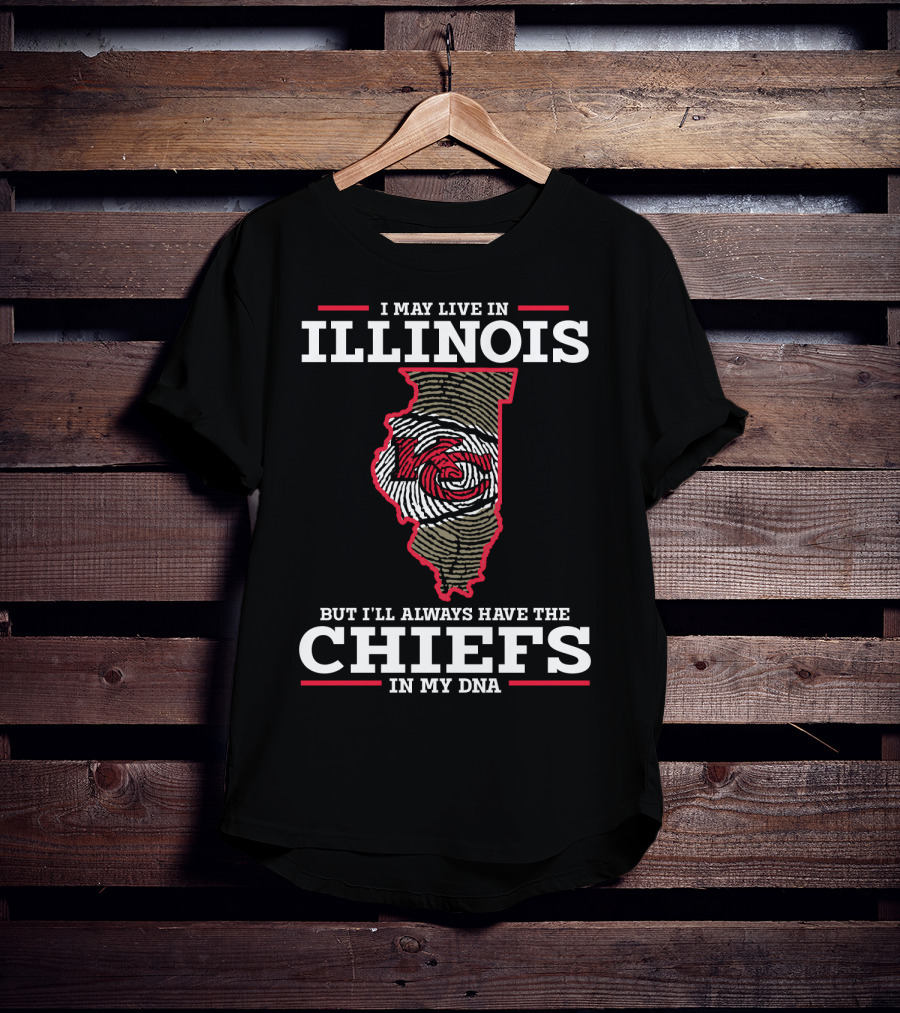 Illinois Chiefs IN My Dna T-Shirt