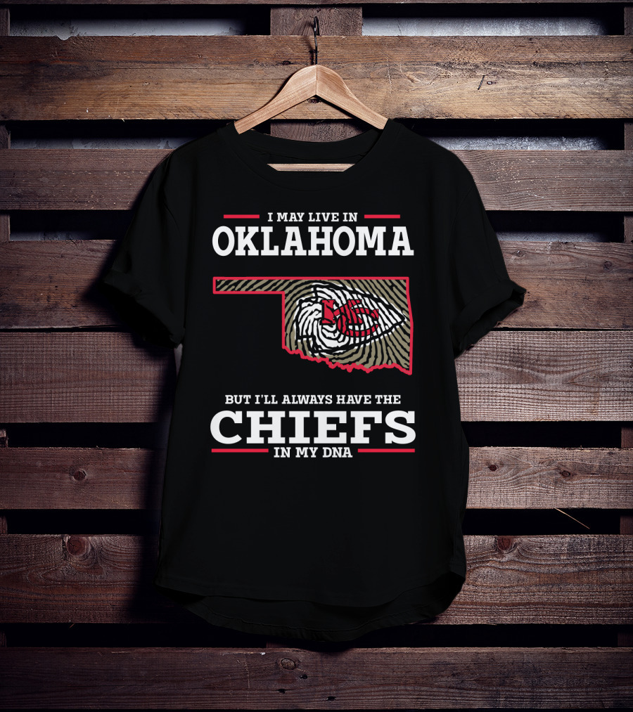 Oklahoma Roots Chiefs Pride Forever In My Dna T-Shirt