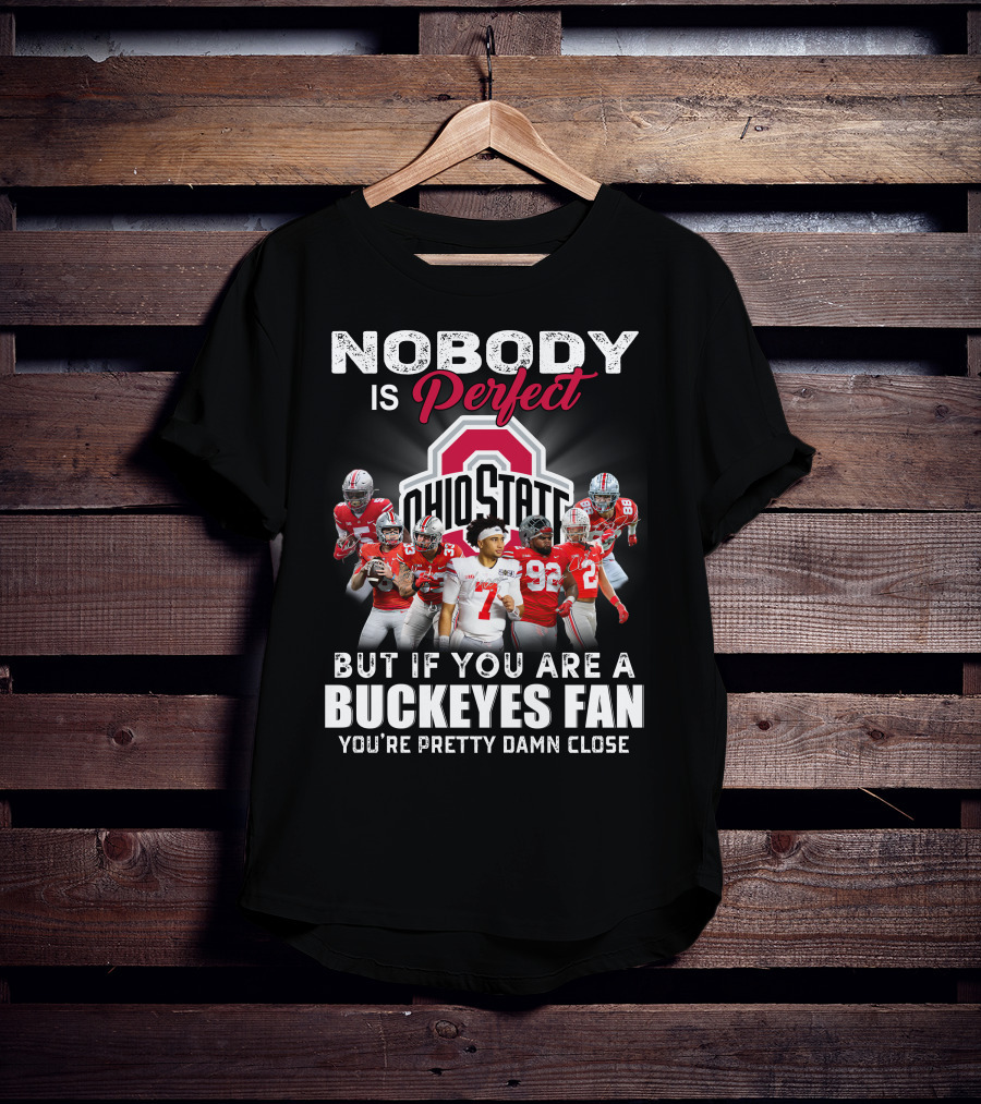 Ohio State Buckeyes Perfect Football Team Players T-Shirt