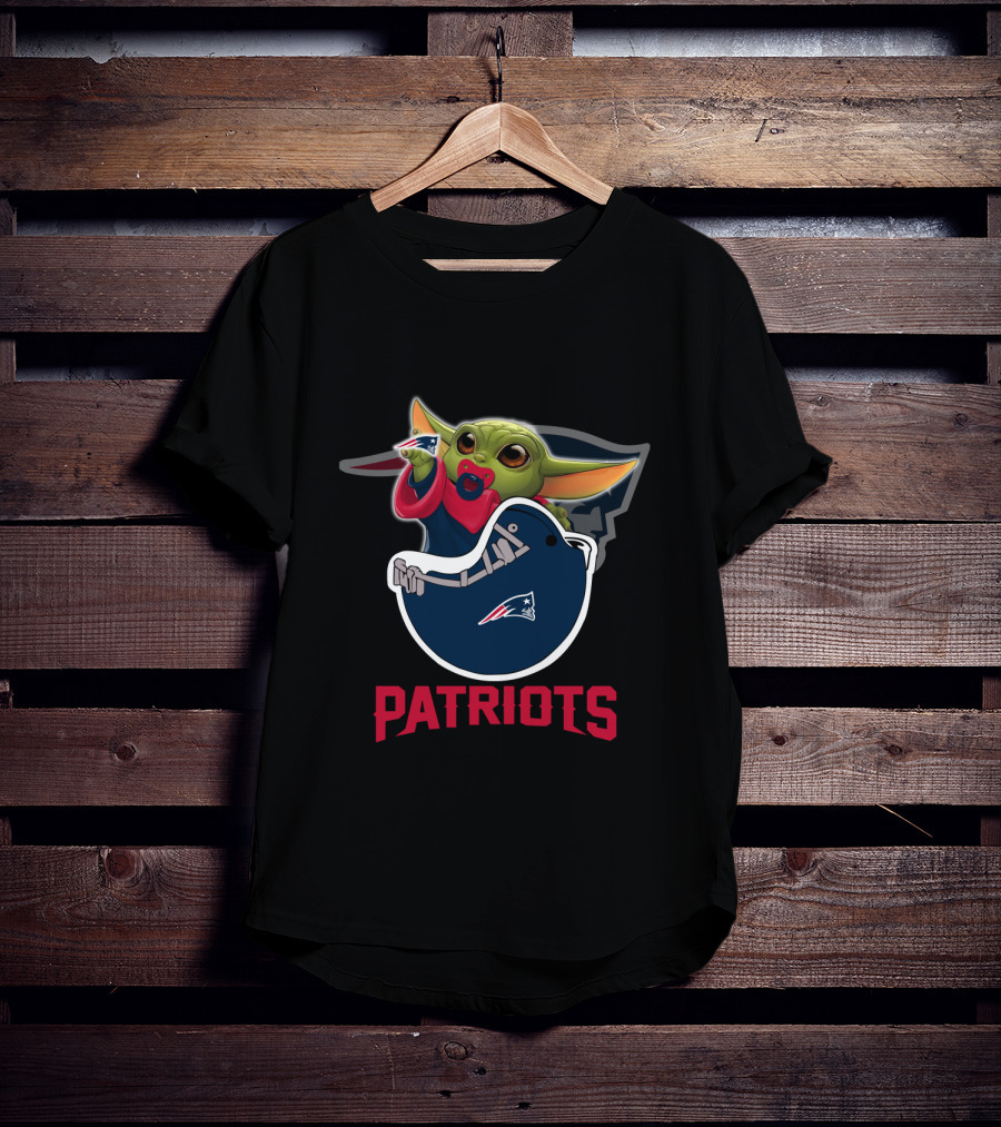Nep 009 Patriots Baby Alien Football Fan T-Shirt
