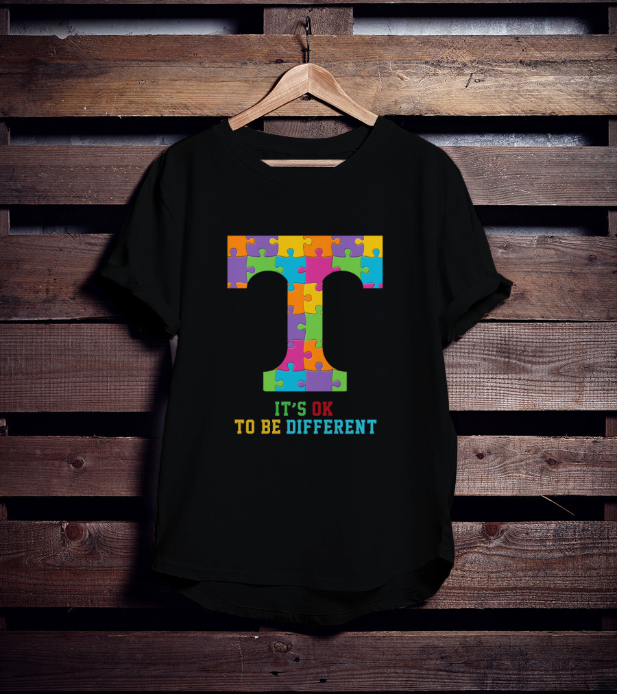 It's Ok To Be Different Puzzle T T-Shirt