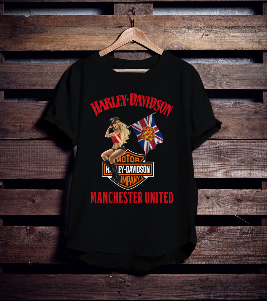 Harley Davidson Manchester United Motor Company T-Shirt